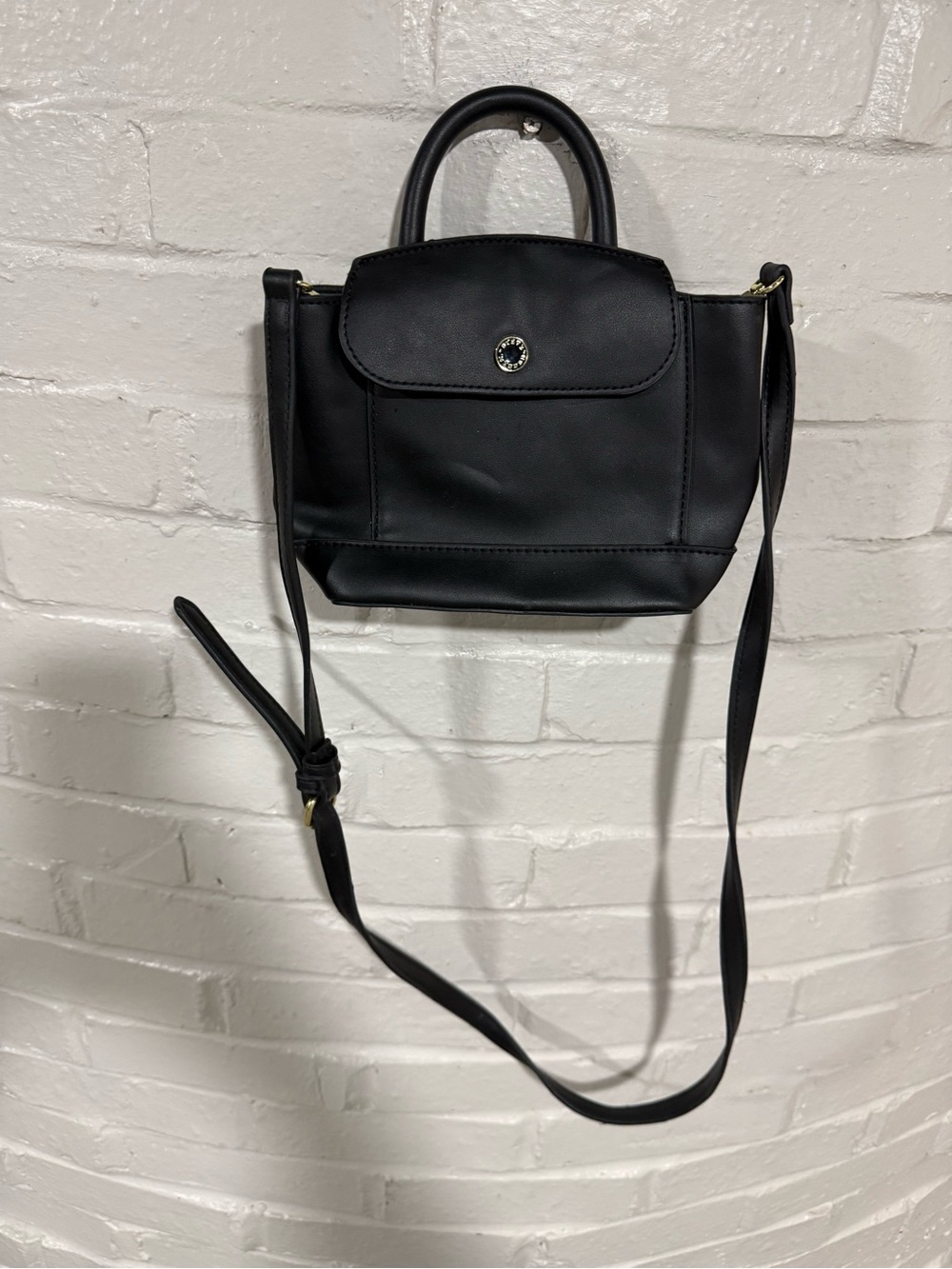 Steve Madden Black Mini Crossbody